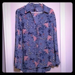 Floral Button Down Top